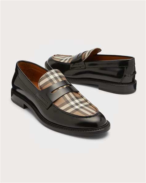 burberry loafers mens sale